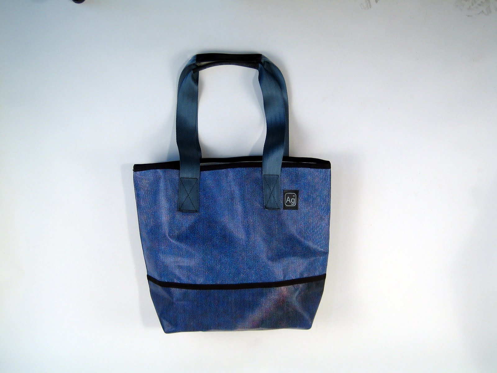 Ad Bag - Upcycled Banner Tote - Ecolimpet